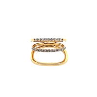 Ringe Comete Dame in Gold Diamante 0.25 Ct ANB 499 - ANB 499